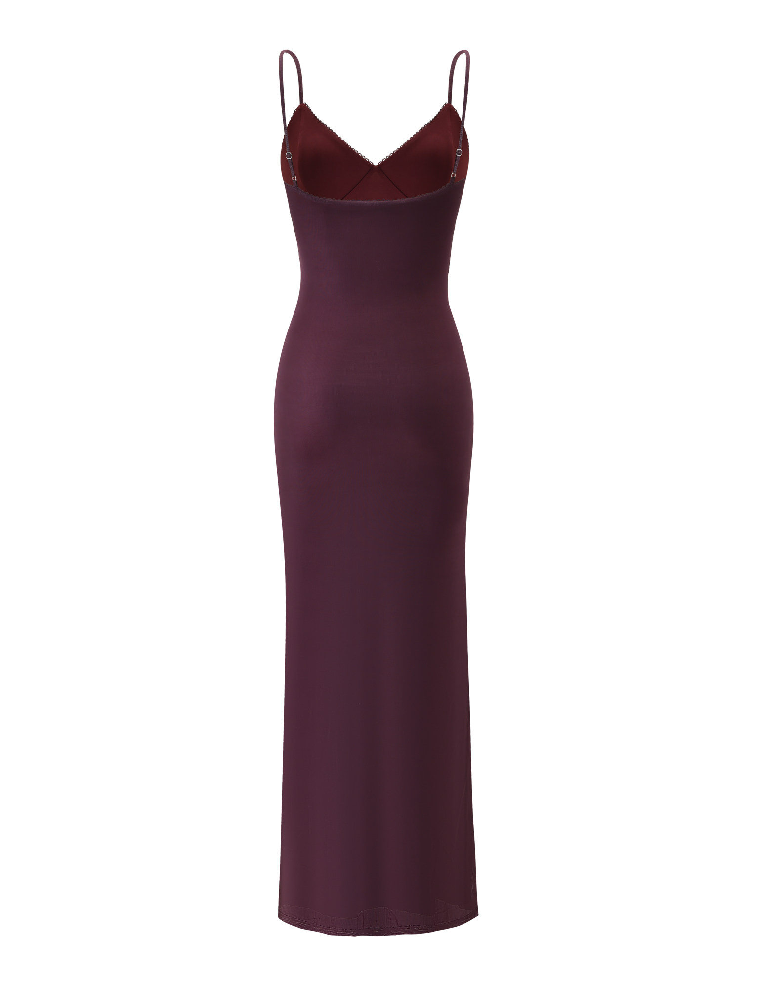 The TIGERMIST JULIANNA MAXI DRESS - ZEN FLORAL is a sleeveless, form-fitting style with thin straps and a subtle V-neckline, shown ankle-length on a plain white background.