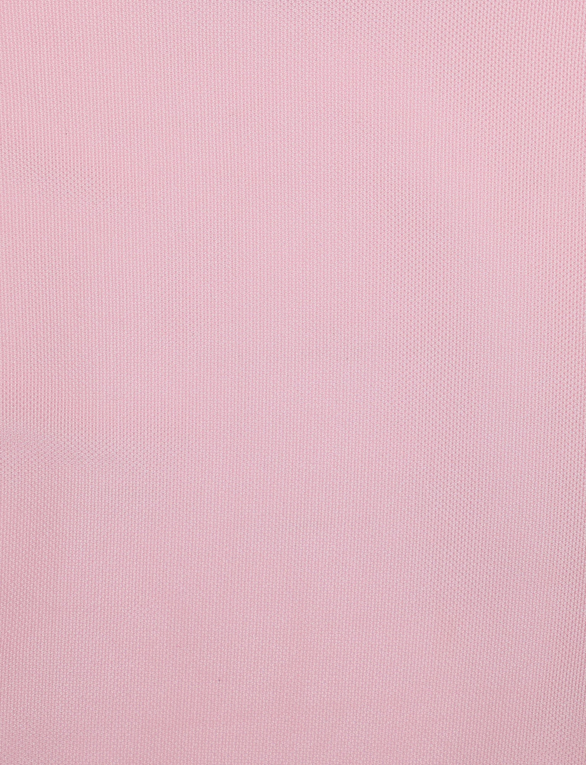A close-up view of the TIGERMIST COVE DRESS - PINK : BABY PINK fabric reveals subtle, ruched detailing in a soft pink hue. The fabric's smooth and slightly reflective finish suggests a finely woven material, ideal for crafting the elegant fitted silhouette of this stunning dress.
