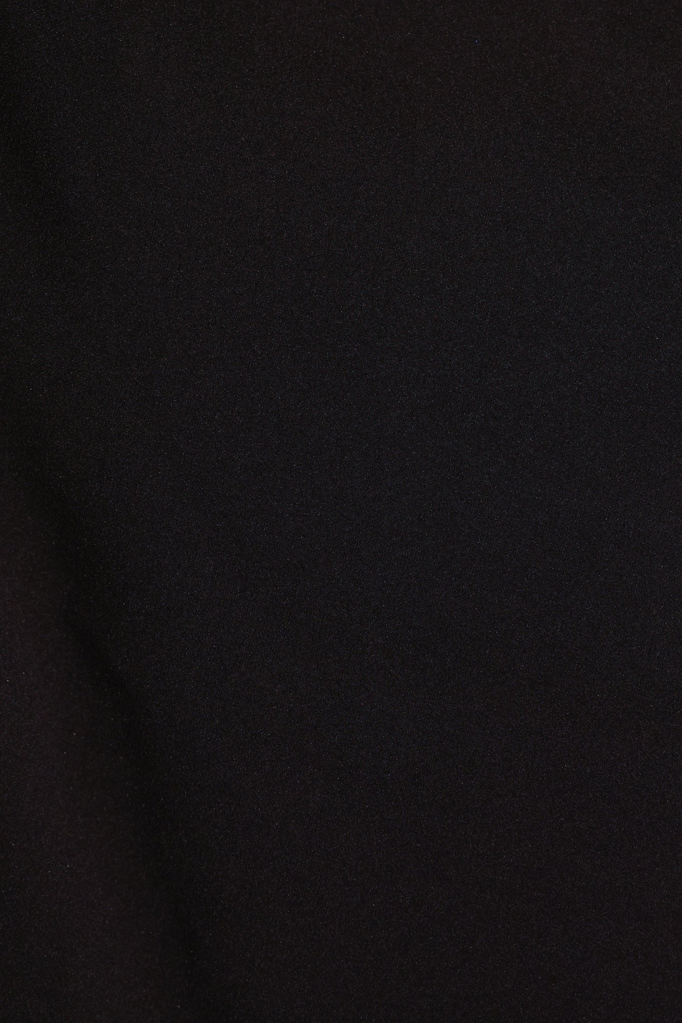 A completely black image with no distinguishable shapes or patterns, evoking the sleek elegance of the AUDRIE TOP - BLACK by TIGERMIST, featuring a mid-length design and a strapless neckline.