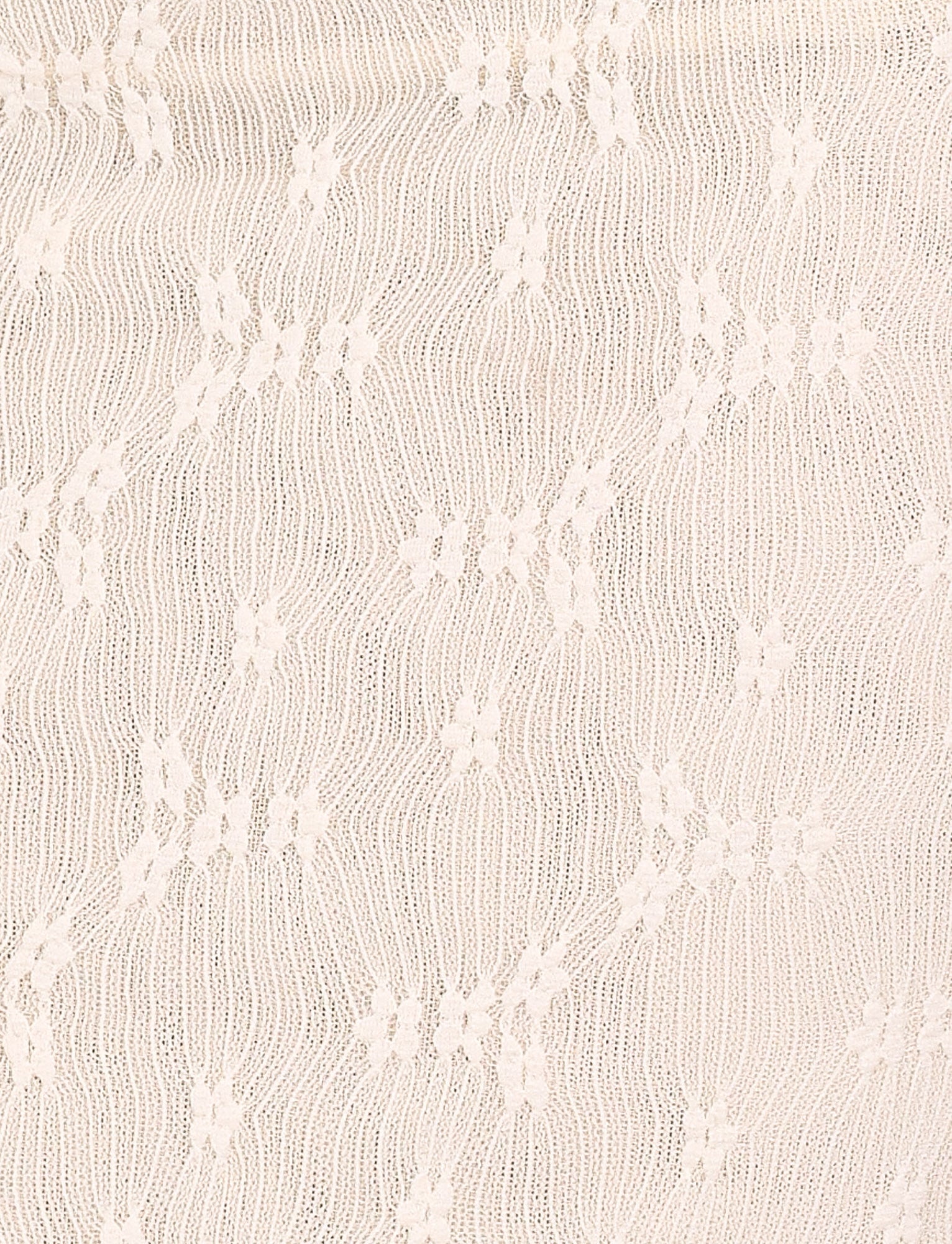 Close-up of the TIGERMIST FIORELLA MINI DRESS in cream lace, featuring a delicate wavy pattern and small floral motifs—ideal for mini dress or halter neck styles.