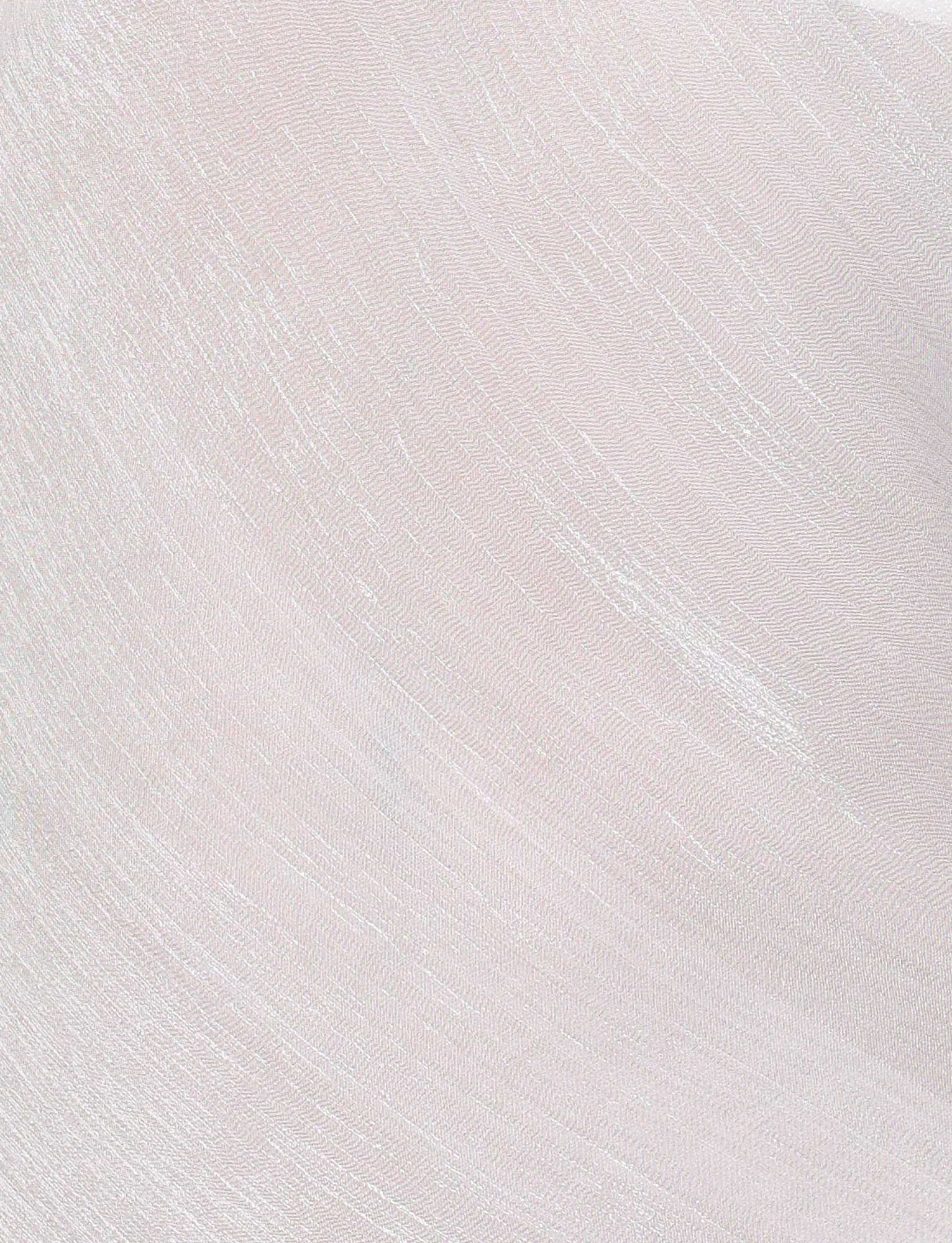 Close-up of the KIAH MAXI DRESS - WHITE : ICE by TIGERMIST, showcasing its light, sheer fabric with a wavy texture and soft shine—delicate and translucent, ideal for the bias cut maxi with adjustable criss crossed shoulder straps.