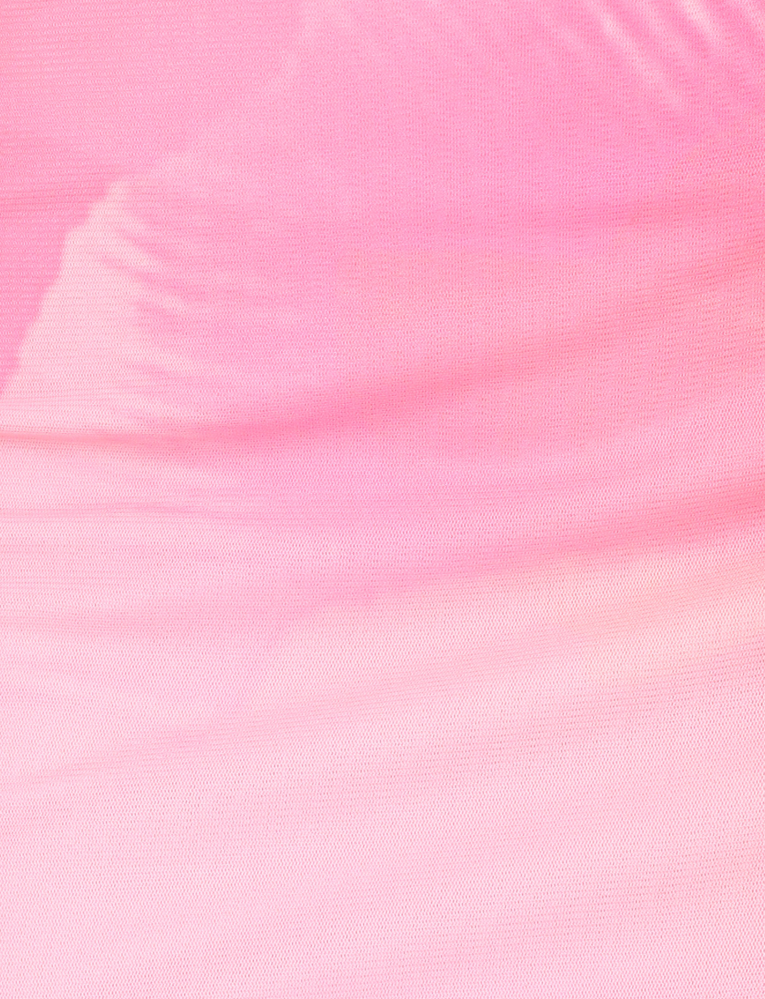 Soft folds and a pink blossom macro floral print create gentle waves on the TIGERMIST SARIAH TOP. The image showcases its delicate, smooth strapless mesh bandeau design.