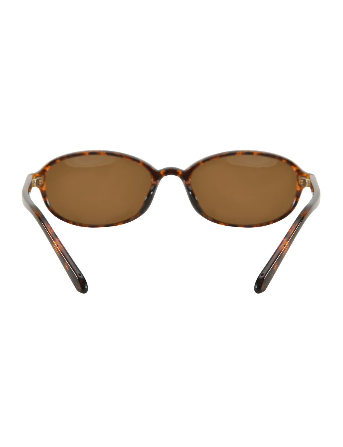 TIGERMIST ESTA GLASSES - TORTOISESHELL: Oval fashion sunglasses with brown tortoiseshell frames, brown tinted lenses, and UV400 protection, displayed front-facing on a white background.