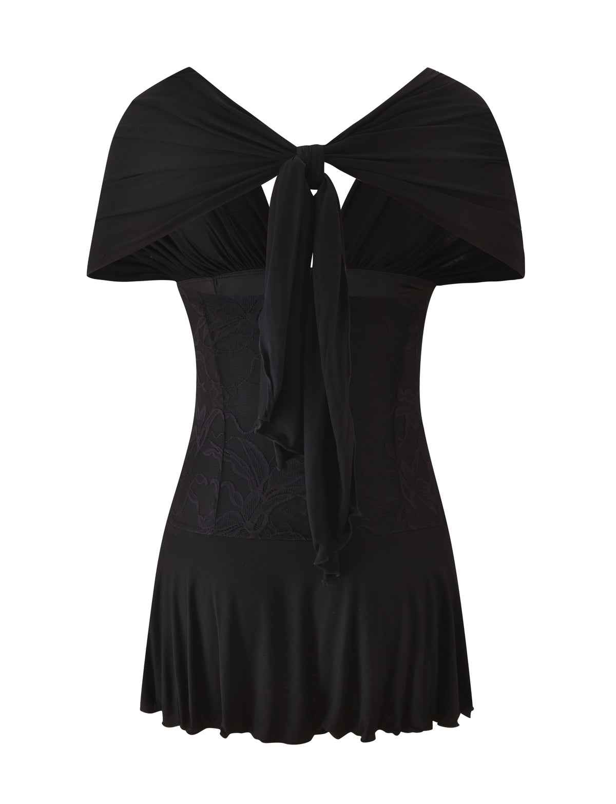 CLEO MINI DRESS - BLACK
