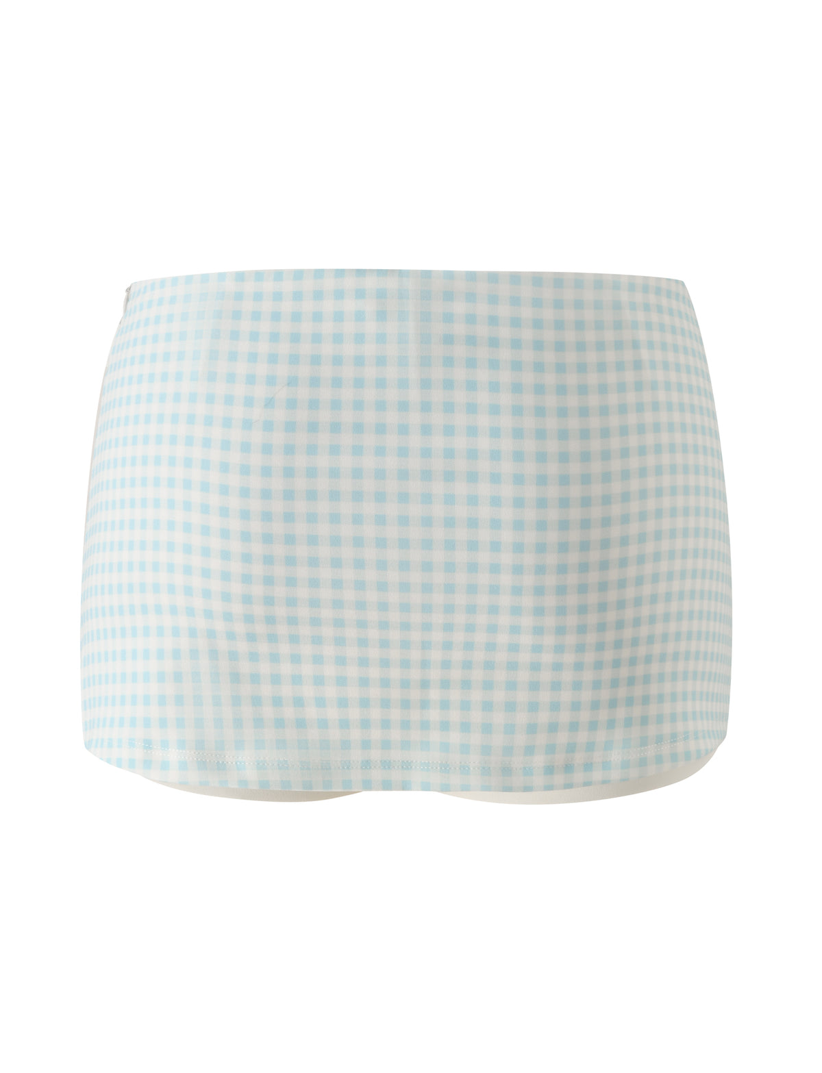 ELISA MINI SKORT - BLUE GINGHAM