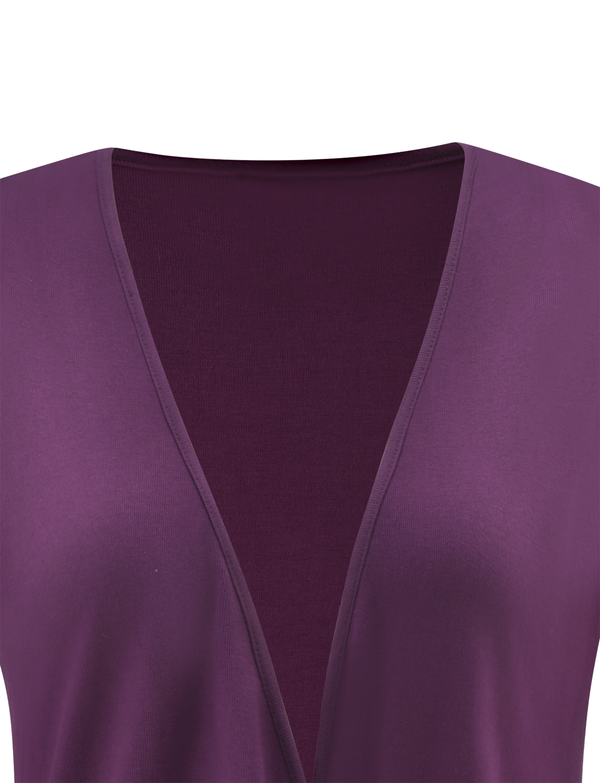 Tiger Mist Foxley Mini Dress in Plum, detail view