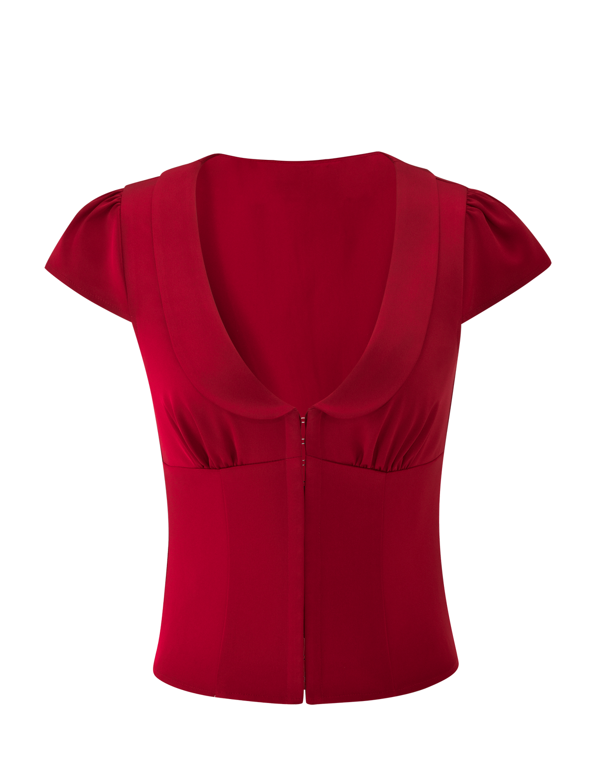 MAURA TOP - CHERRY