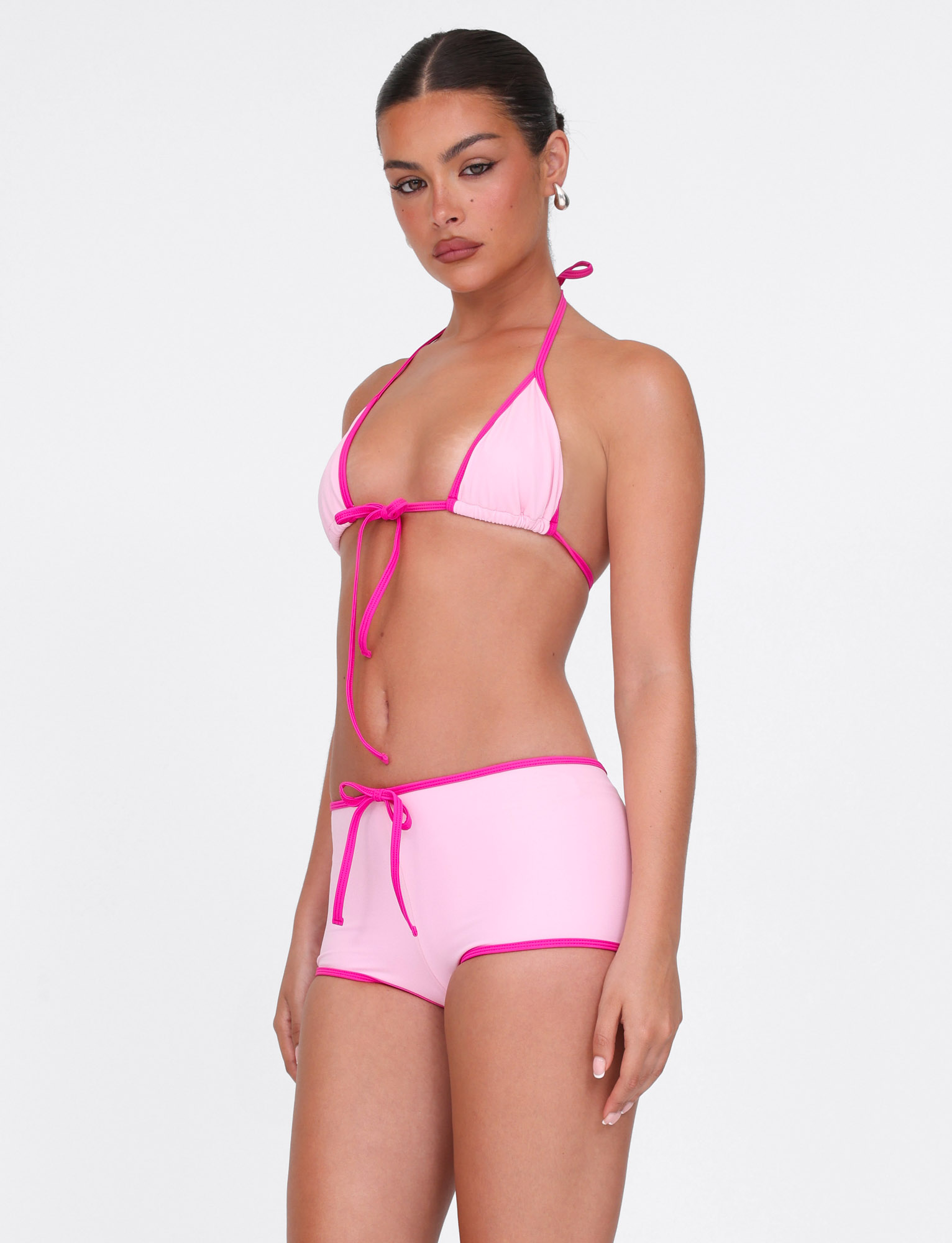 KRISTIN BIKINI TOP - PINK