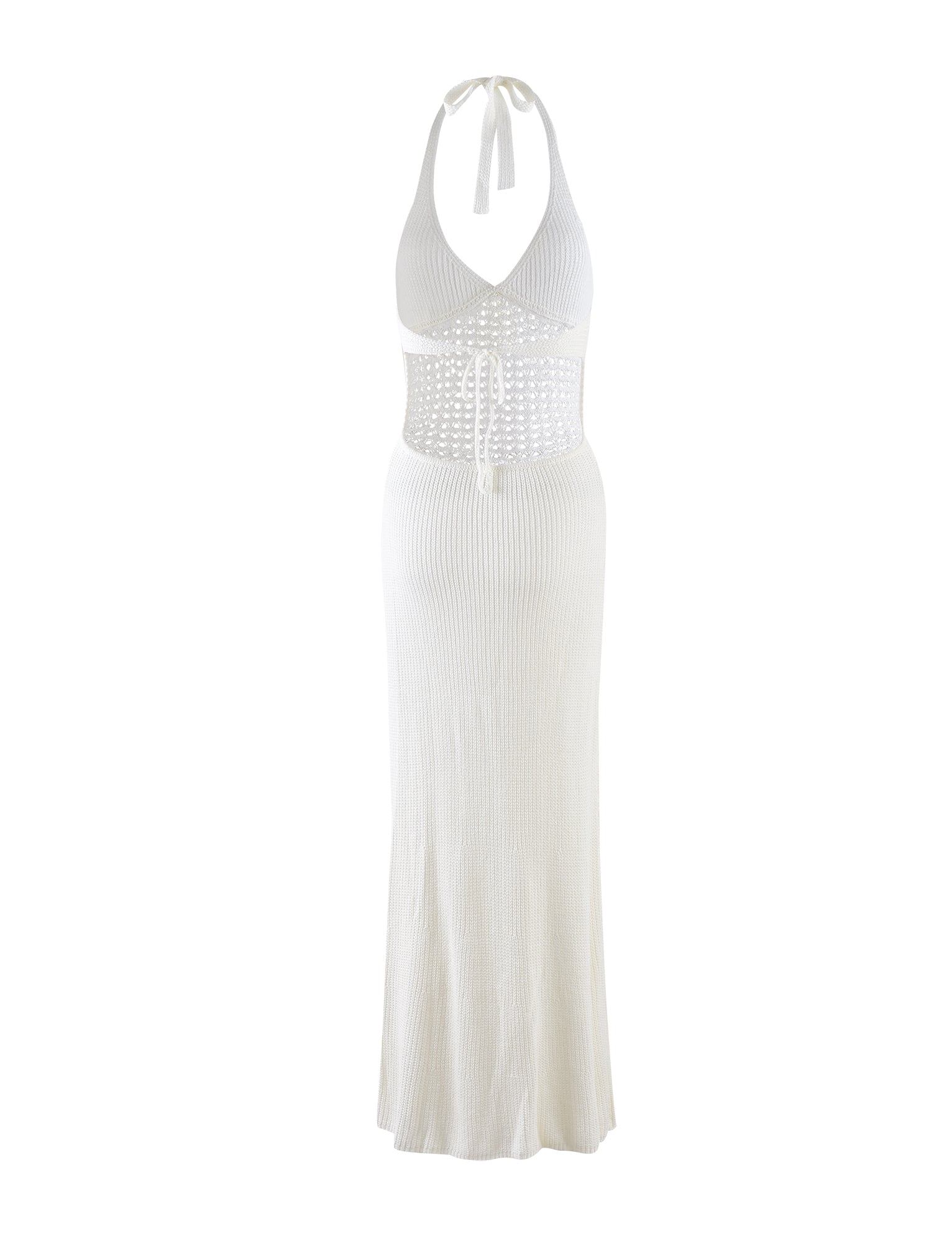 tiger mist white crochet dress MACAULEY DRESS