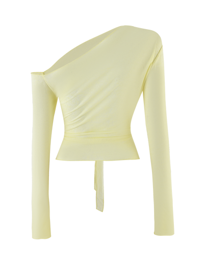 BRYNA JUMPER YELLOW PALE LEMON PALE YELLOW – Tiger Mist