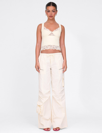 HERMIONE PANT - YELLOW : BUTTER : SOFT BUTTER