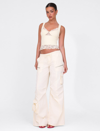 HERMIONE PANT - YELLOW : BUTTER : SOFT BUTTER