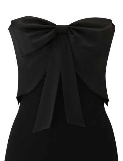 GROVE MINI DRESS - BLACK