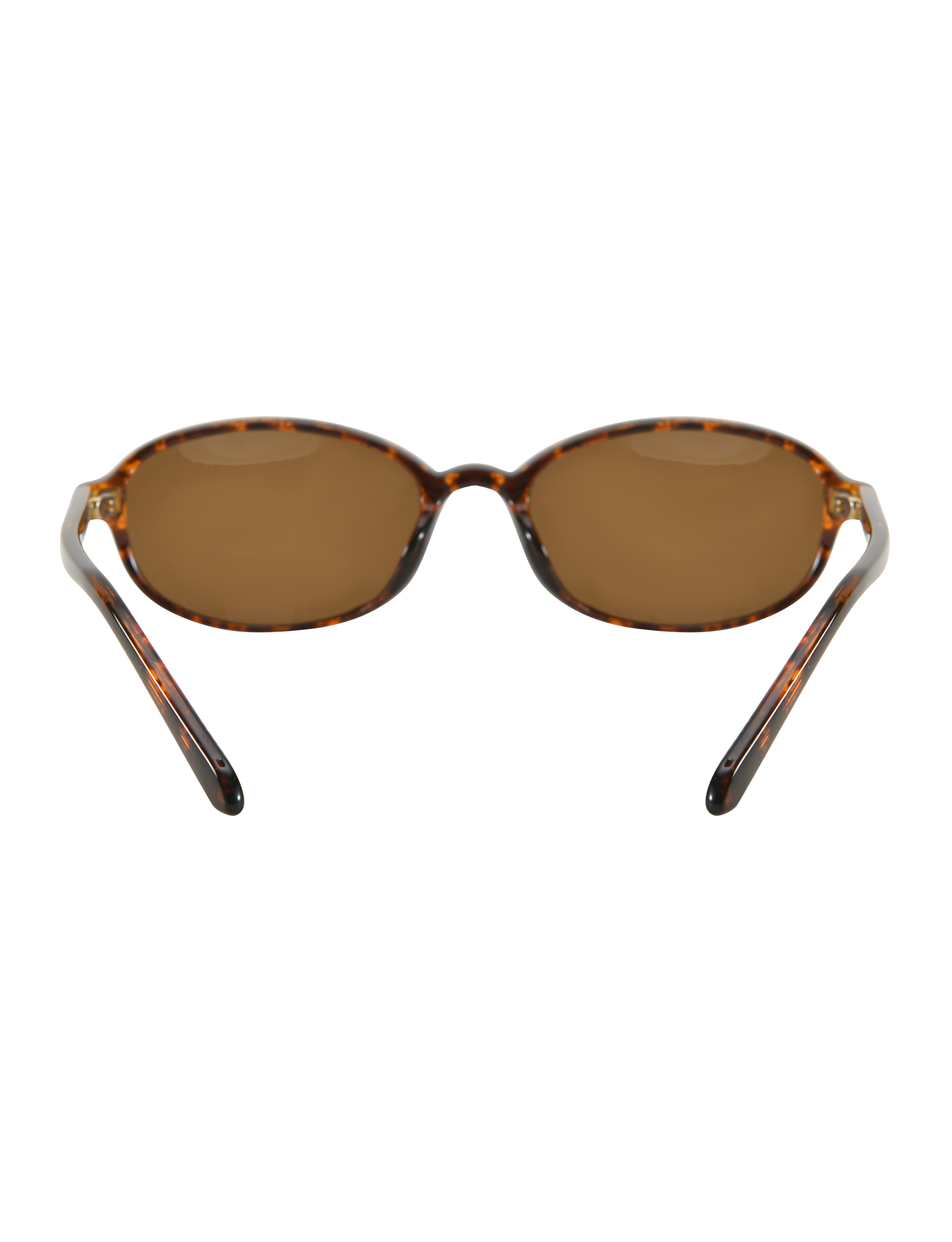 TIGERMIST ESTA GLASSES - TORTOISESHELL: Oval fashion sunglasses with brown tortoiseshell frames, brown tinted lenses, and UV400 protection, displayed front-facing on a white background.