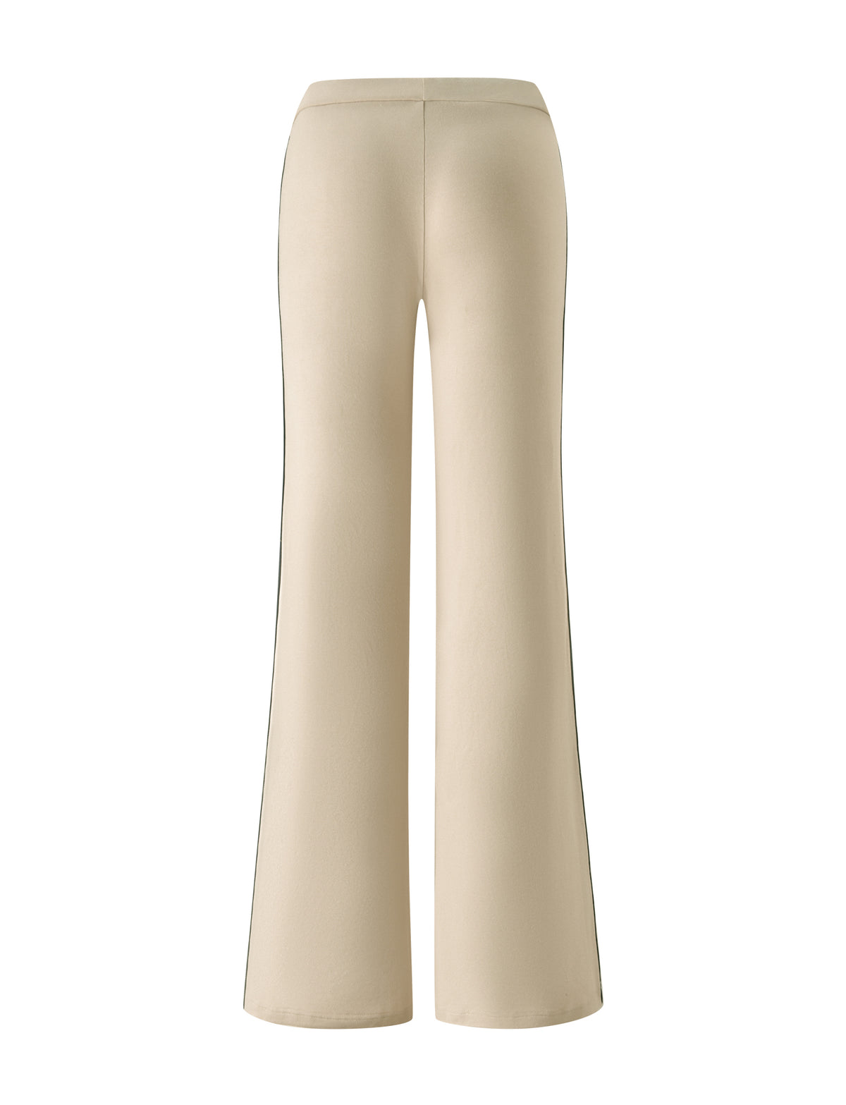 The SHANICE LOUNGE PANT in Sand by TIGERMIST is a high-waisted, wide-leg athletic lounge pant, shown from the back against a plain white background.