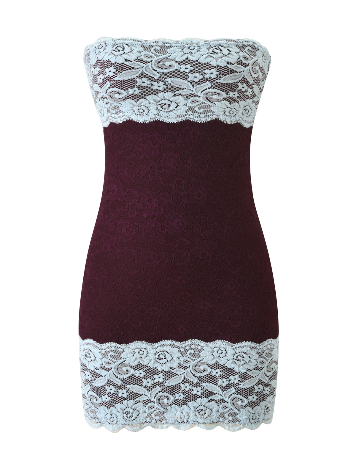 SAXON MINI DRESS - CHERRY COLA