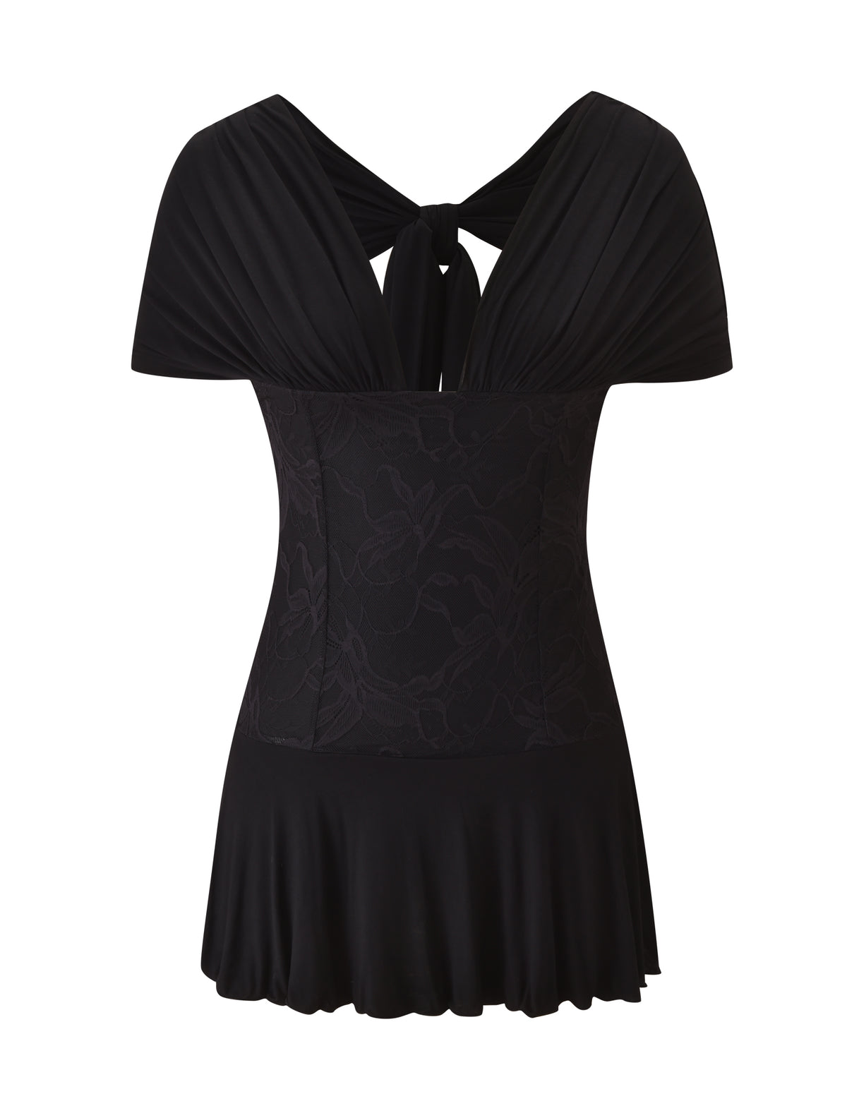 CLEO MINI DRESS - BLACK