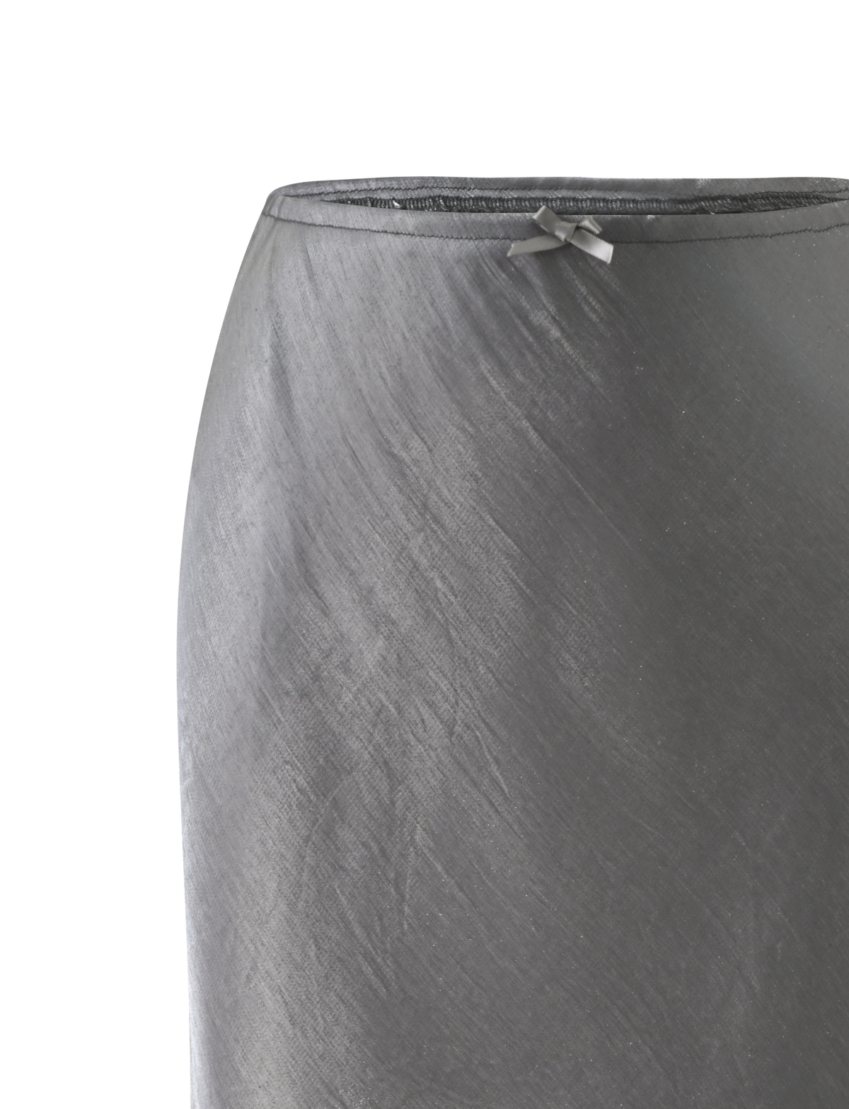 Tiger Mist Aspen Skirt in Charcoal, detail view