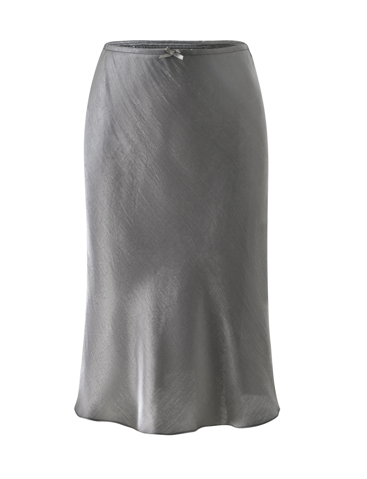 Tiger Mist Aspen Skirt in Charcoal, front view