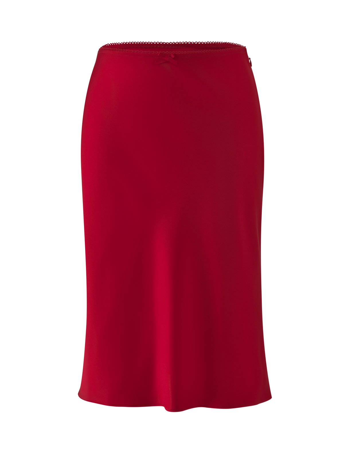 MAURA MIDI SKIRT - CHERRY