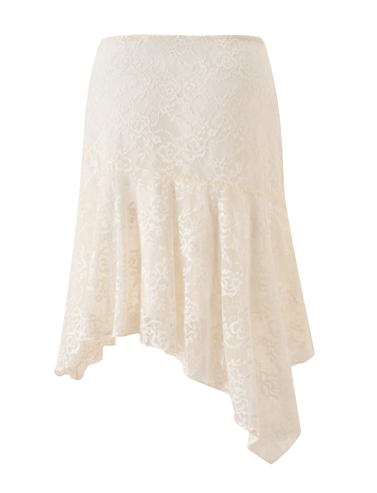 TONYA MIDI SKIRT - CREAM