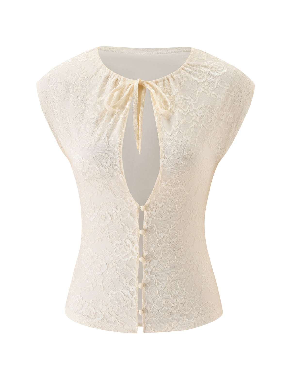 TONYA TOP - CREAM